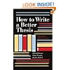 How to Write a Better Thesis
