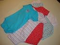 Carter's Girls Wiggle-in Onesies 5 Pack Bodysuits 18 Months