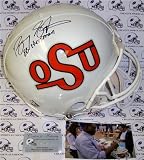 Barry Sanders Autographed/Hand Signed Oklahoma State Cowboys Authentic Helmet
