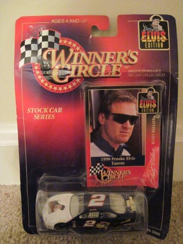 Hasbro WINNER'S CIRCLE--1998 PENSKE ELVIS TAURUS--RUSTY WALLACE by ELVIS EDITION
