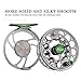 Piscifun Sword Fly Fishing Reel, CNC-Machined Aluminum Alloy Fly Reel, Light Weight and Corrosion Resistance Design 9/10wt Gunmetal