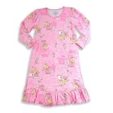 Sara's Prints - Girls Long Sleeve Nightgown, Pink