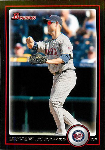 2010 Bowman Baseball Card # 34 Michael Cuddyer - Minnesota Twins - In A Protective Screwdown Case!