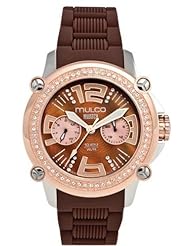 Mulco MW2-28086S-034 Watch Mwatch Ladies - Brown Dial Stainless Steel Case Swiss Movement
