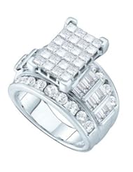 4.00CTW DIAMOND INVISIBLE RING