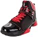 Ektio Men's Wraptor Outdoor Anti-Ankle Sprain Basketball Shoe,Black/Red,14 M US