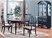2 NEW DARK SIDE CHAIRS W/ WHITE CUSHIONS