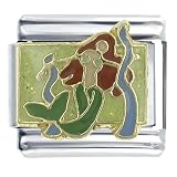 Mermaid Italian Charms Bracelet Link