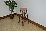 Rustic Hickory & Oak Barstool *Natural Finish* Amish Made USA