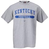 Nike Kentucky Wildcats Ash Football T-shirt