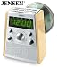 Jensen AM/FM Dual Alarm CD Clock Radio- JCR 560