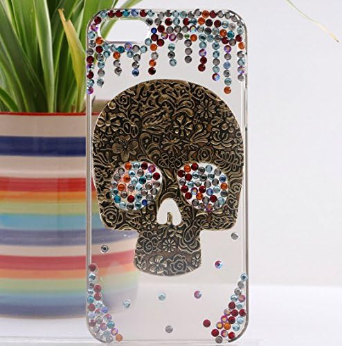 USBerry Real Pressed Dried Flower DIY Phone Case for iPhone 5 5S Handmade Phone Cover with Real Dried Pressed Flower