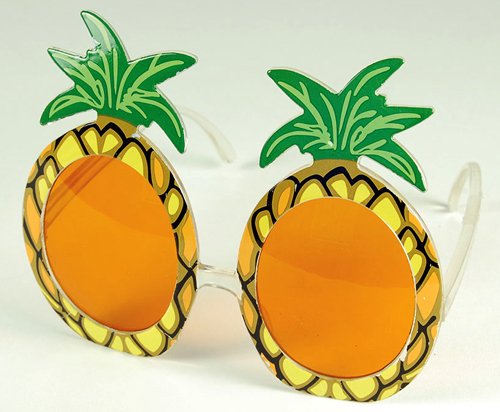 New Pineapple Tropical Beach Glasses