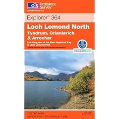 Loch Lomond North: Tyndrum, Crianlarich and Arrochar (Explorer)