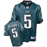 Eagles - Reebok Men's NFL Team Color Replica Jersey - McNabb, Donovan