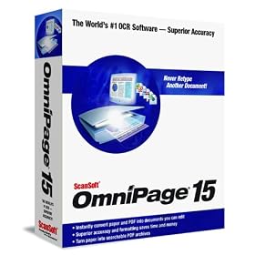 ScanSoft OmniPage 15 [OLD VERSION]