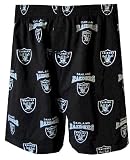 Oakland Raiders Black All-Over Logo Boxers for men (Large)