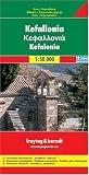 Kefallonia (Greece): Road Map (Freytag & Berndt Road Map)