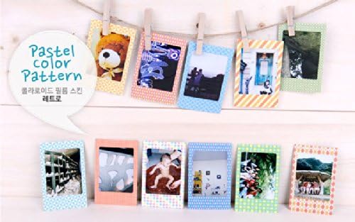 20 Sheets 10 Sheets Polaroid Film Skin Album Frame Sticker Scrapbooking (Retro)