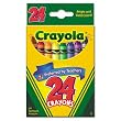 Crayon, Crayola, 24 Ct., Regular Size, Assorted Colors, Tuck Box BIN520024
