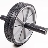 Xett Abdominal Roller Exercise Duo Wheel - grey/black