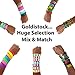 Goldistock Event Wristbands Over 21 Neon Yellow 500 Ct. | ¾” Arm Bands | Wrist Bands for Easy Drinking Age ID