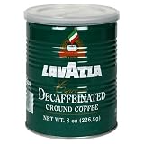 Lavazza Italian Coffee, Espresso Decaffeinated, Ground, 8-Ounce Cans
