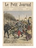 Agitator Arrested for Anti- Militarism Giclee Poster Print, 30x40