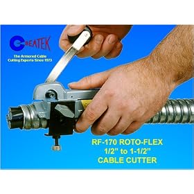 Click here to buy Seatek RF-170 ROTO-FLEX MC CABLE AND GREENFIELD CUTTER by Seatek.