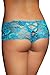 made2envy Lace Back Cross Naughty Panties (M, Blue) LC75074MBLUE