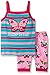 Hatley Girls' Electric Butterflies Tank Pj Set