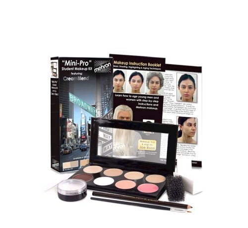 Mehron Mini-Pro Student Makeup Kit - Medium, Olive