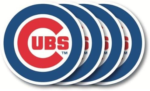 Chicago Cubs Coaster Set - 4 Pack