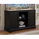Altra Furniture Harbor Aquarium Stand, 50-75 gallon, Black