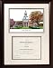 Baylor Bears Framed Scholar Diploma Frame with Lithograph