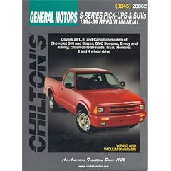 GM S-series Pick-ups and SUVs (1994-99) (Chilton total car care)