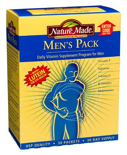 Nature Made Men's Pack, 30 Packets (Pack of 2)