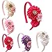 ROEWELL® Hair Ribbon Bow Hair Clip Headbands for Baby&Girl (5 Pack)