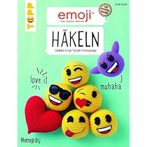 Emoji Häkeln: Gehäkelte Emojis für jede Stimmungslage