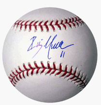 Bill Mueller Autographed MLB Baseball