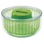 Zyliss Easy Spin Salad Spinner, 4-6 Servings, Green