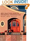 Best Practices Guide to Residential Construction: Materials, Finishes, and Details