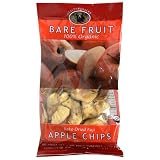 Bare Fruit Organic Dried Fuji Apple Chips, 2.6-Ounce Pouches (Pack of 24)