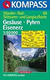  : Kompass Karten, Ges&auml;use, Pyhrn, Eisenerz: Wander-, Bike-, Skitouren- und Langlaufkarte