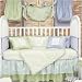DRAGONFLY 4 Piece Crib Bedding Set ( Lime ) by Banana Fish