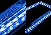 Universal 12v 54 LED Blue Color Light Acrylic License Plate Frame