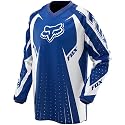 Fox Racing HC Men's Dirt Bike Motorcycle Jersey - Color: Blue, Size: Medium