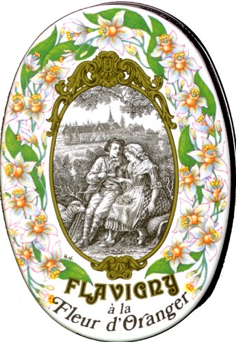 Flavigny Orange Candy - Retro Tin by Hard Candy