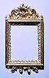 Dollhouse Miniature Victorian Gold Ornate Frame