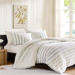 Ink+Ivy Sutton 3-Piece Mini Duvet Set, Full/Queen, Multicolored